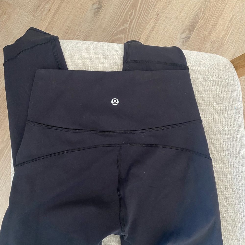 lululemon athletica Women's Classic Black Leggings